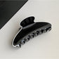 Beau - Textured Acetate Fiber Contrast Edge Claw Clip