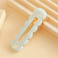 Beau - Colorful Hollowed Out Wave Shaped Hair Clip