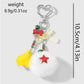 Keypus - Christmas Cute Bell Star Keychain