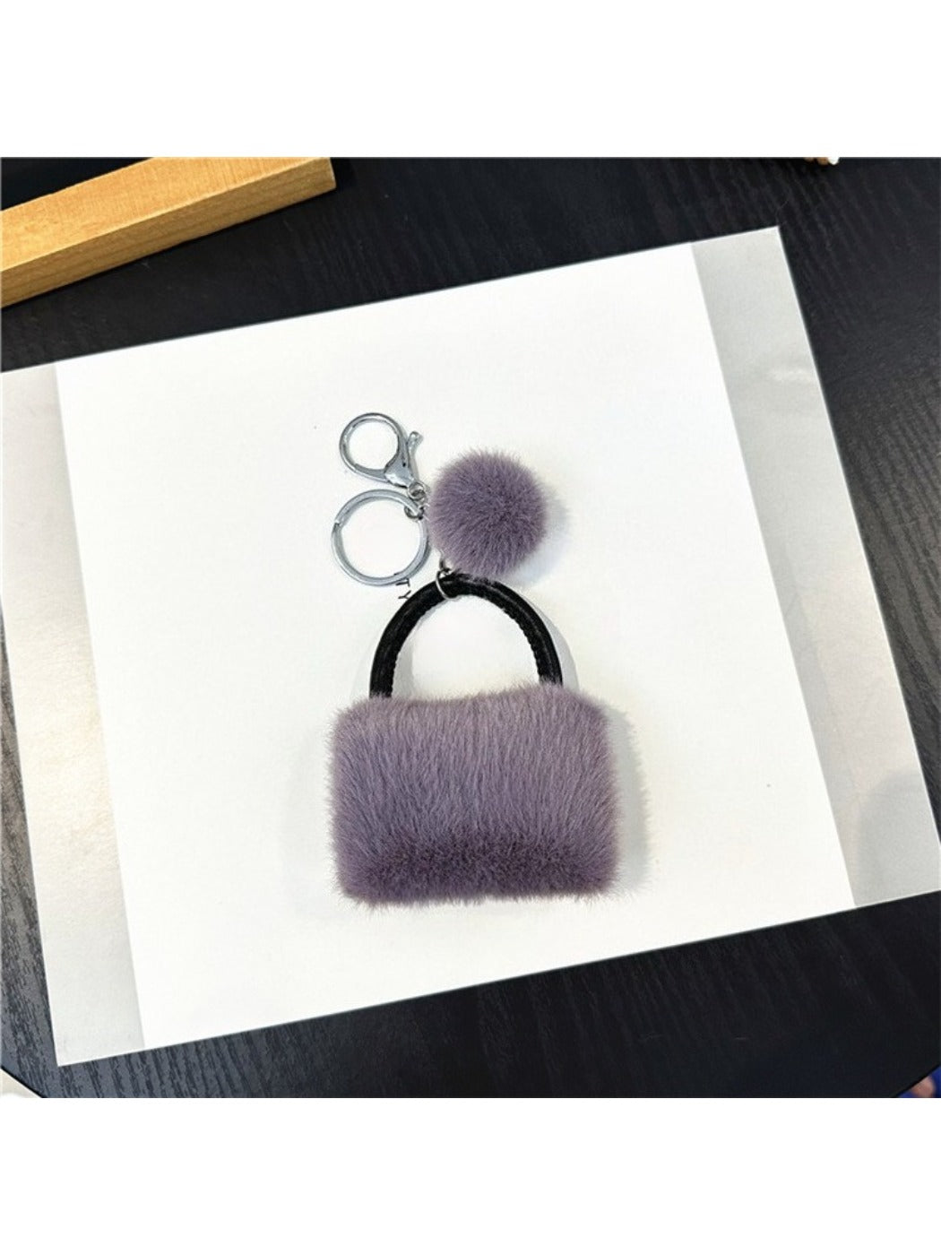 Keypus - Cute Minimalist Solid Color Keychain