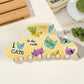 Beau - Cute Puppy Square Hair Clip