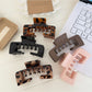 Beau - Geometric Square Cutout Plastic Claw Clip