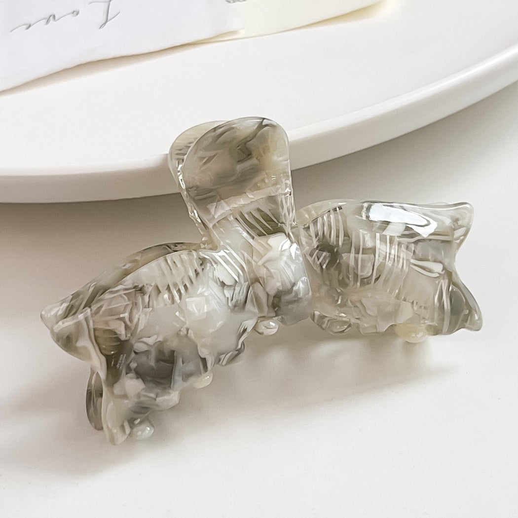 Beau - Elegant Bow Shape Acetate Hair Claw Clip