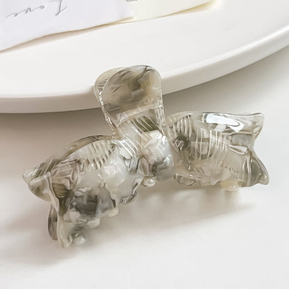 Beau - Elegant Bow Shape Acetate Hair Claw Clip