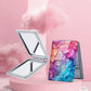 Mirroray - Gradient Floral Compact Travel Makeup Mirror