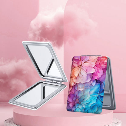 Mirroray - Gradient Floral Compact Travel Makeup Mirror