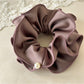 Gifty - Double-Stitched Satin Scrunchie