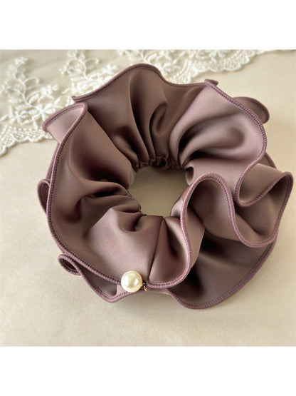 Gifty - Double-Stitched Satin Scrunchie