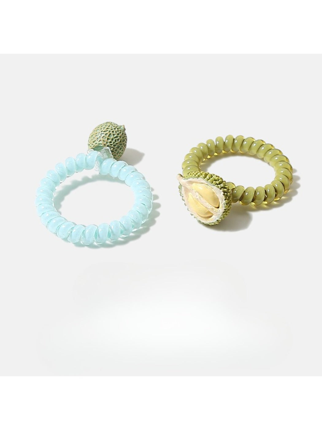 Gifty - Fruit Series Spiral Hair Ties