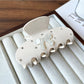 Beau - Bow Design Acetate Fiber Hair Claw Clip
