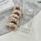 Gifty - Colorful Polka Dot Plush Hair Ties