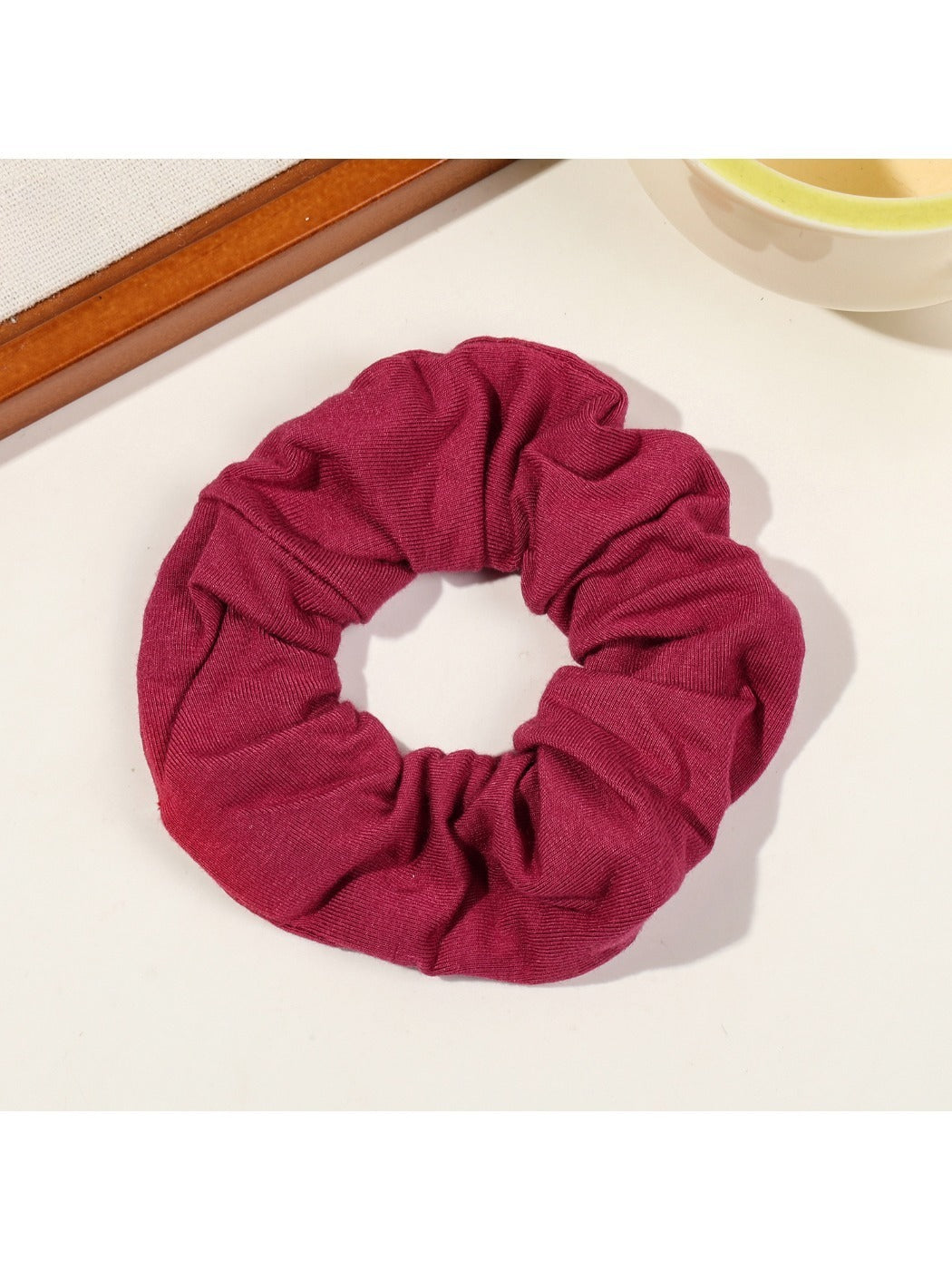Gifty - Solid Color Pleated Hair Loop