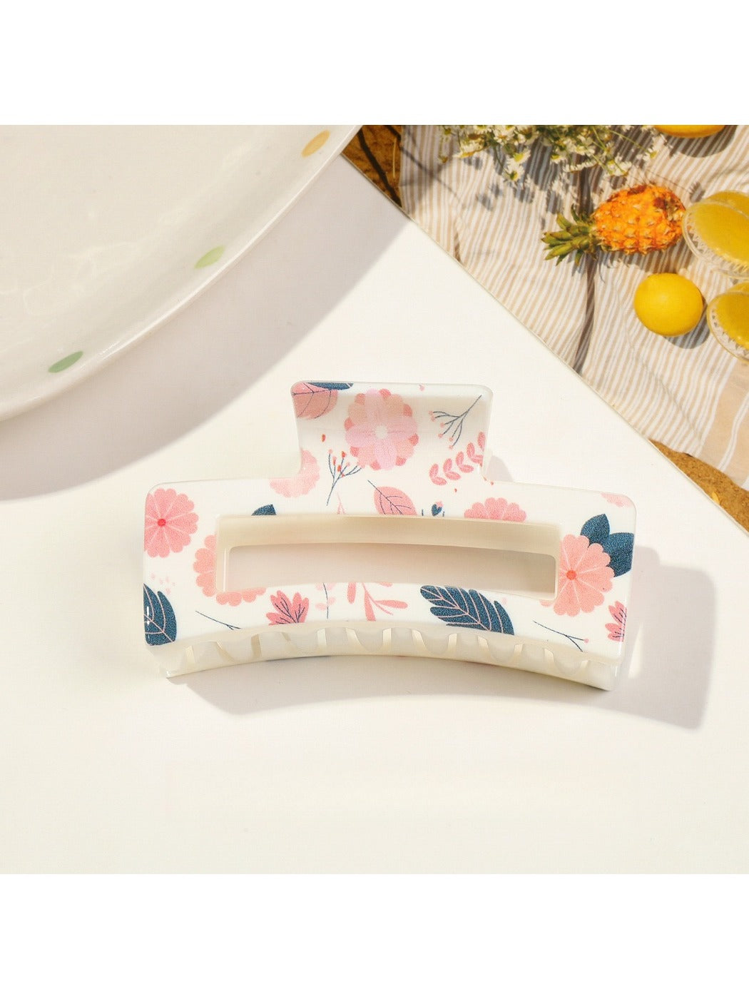 Beau - Flower Anti-Slip Shark Hair Clip