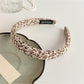 Gifty headband with delicate tiny flowers in pastel colors