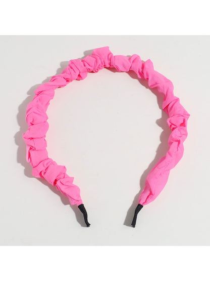 Gifty - Thin Ruched Fabric Hair Accessory Headband