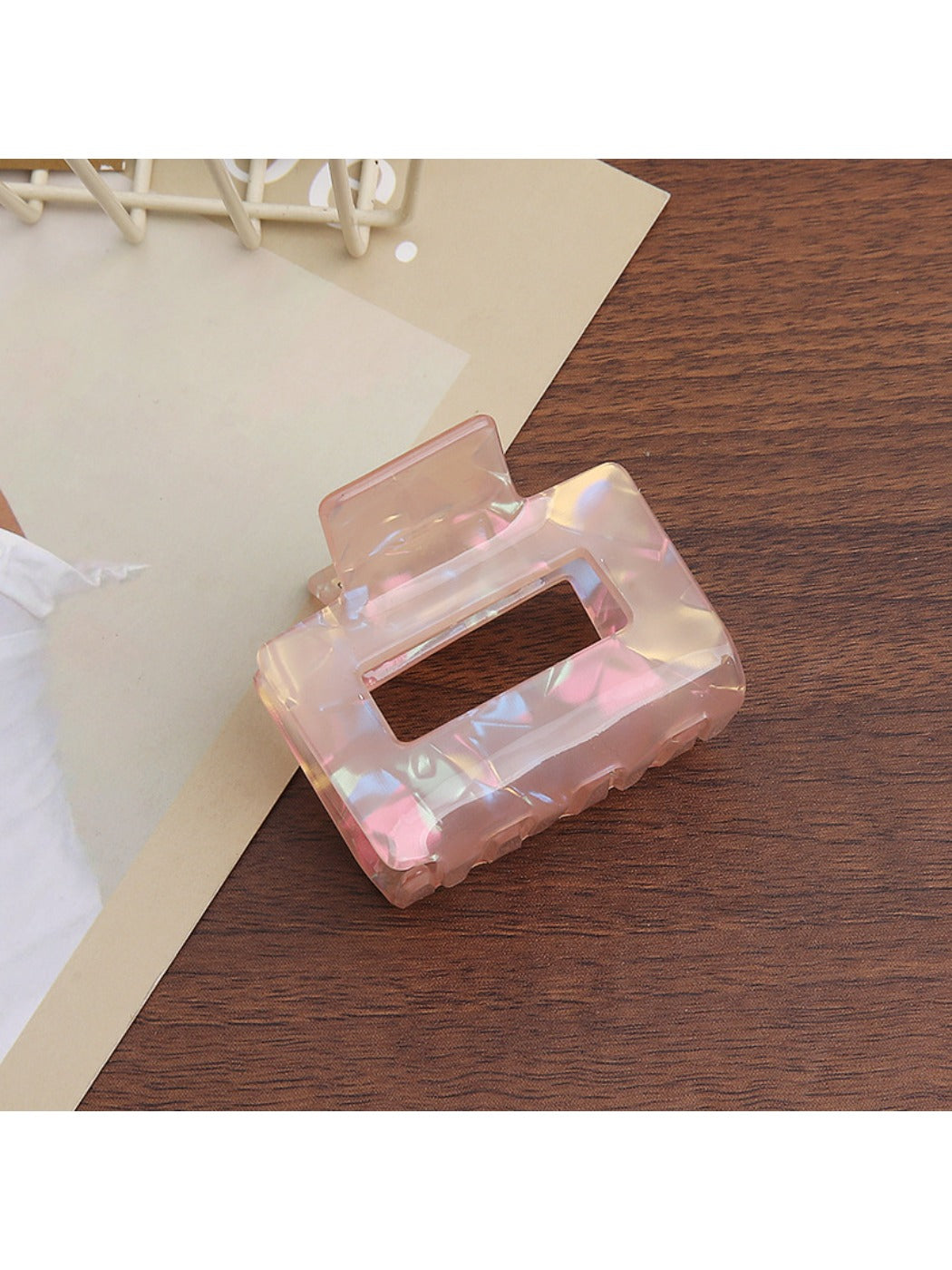 Beau - Colorful Square-Shaped Hair Clip