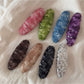 Beau - Irregular Sequin Oval Hair Clip