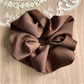 Gifty - Textured Satin Look Voluminous Scrunchie