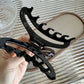 Beau - Chic Half Moon Openwork Hair Claw Clip