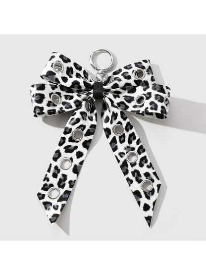 Keypus - Y2K Butterfly Bow PU Keychain Bag Charm