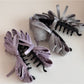 Beau - Three Layer Bow Decorative Banana Clip