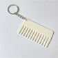 Keypus - Minimalist Comb Keychain Charm