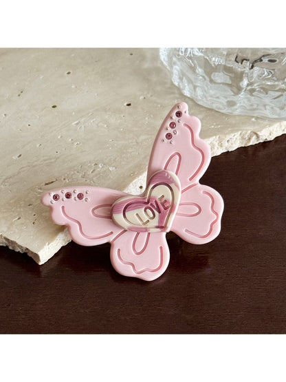 Beau - Acetic Acid Butterfly-shaped Hairpin