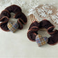Gifty - Brown Heart Shaped Hair Tie