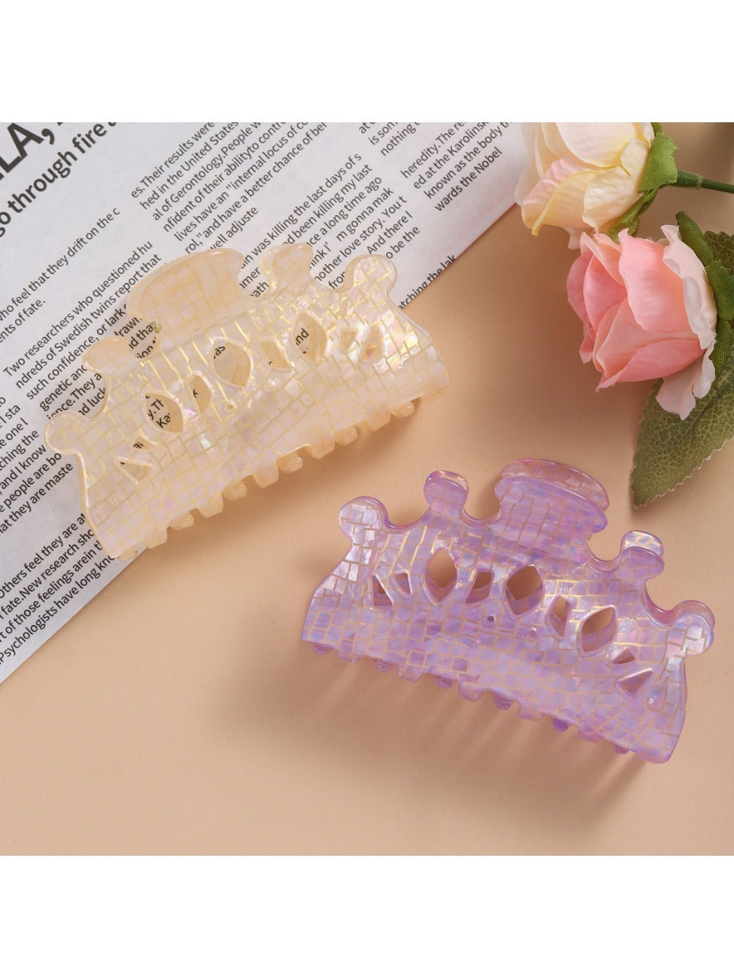 Beau - Crown Claw Clip for Women Stylish