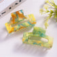 Beau - Colorful Gradient Square Hair Clip