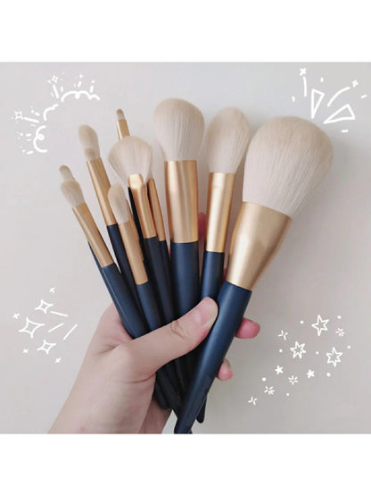 Smoosh - 12 Piece Blue Makeup Brush Set