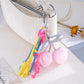 Keypus - Colorful Woven Rope Charm Keychain