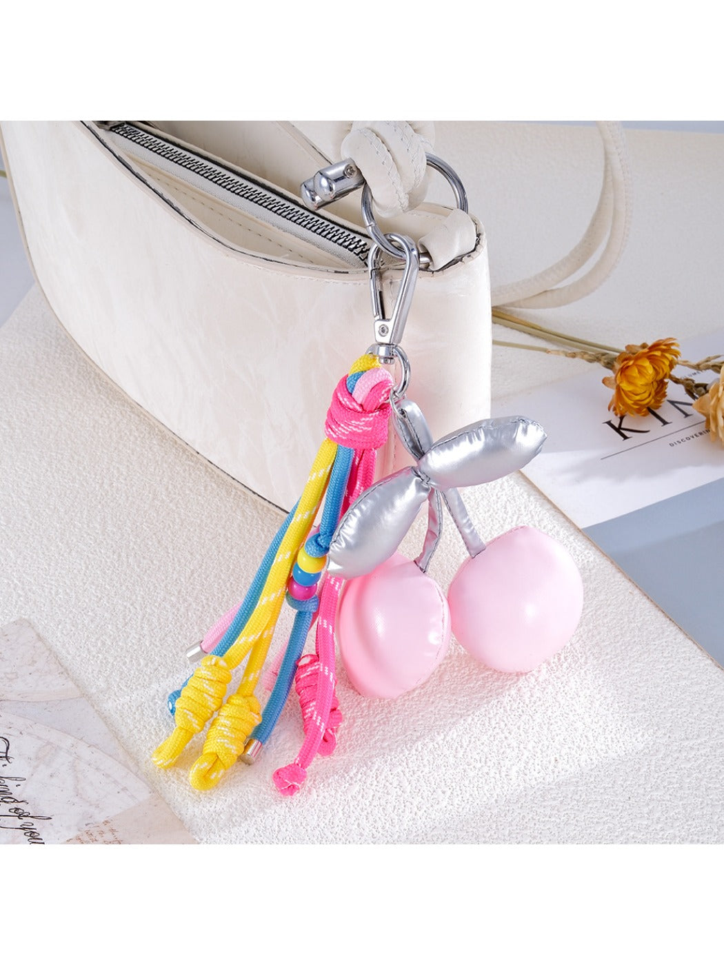 Keypus - Colorful Woven Rope Charm Keychain