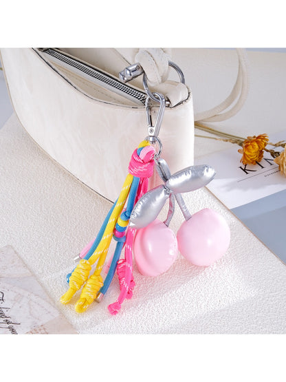 Keypus - Colorful Woven Rope Charm Keychain