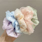 Gifty -  Double-Layer Mesh Daisy Scrunchies