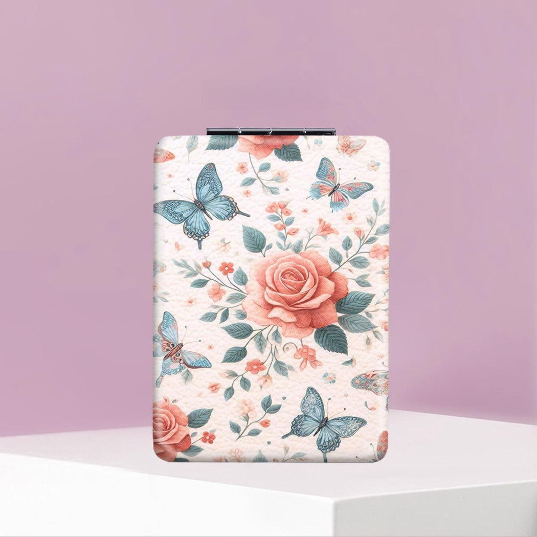 Mirroray - Butterfly Rose Foldable Portable Makeup Mirror