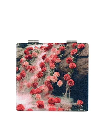 Mirroray - Oil Painting Print Folding Makeup Mirror