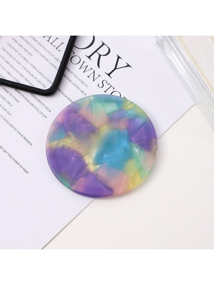 Mirroray - Multi Hued Round Compact Mirror
