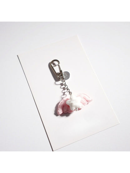 Keypus - Cute Angel Wing Keychain