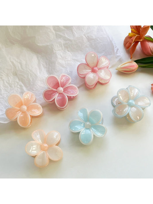 Beau - Egg Shaped Jelly Colored Hair Clip