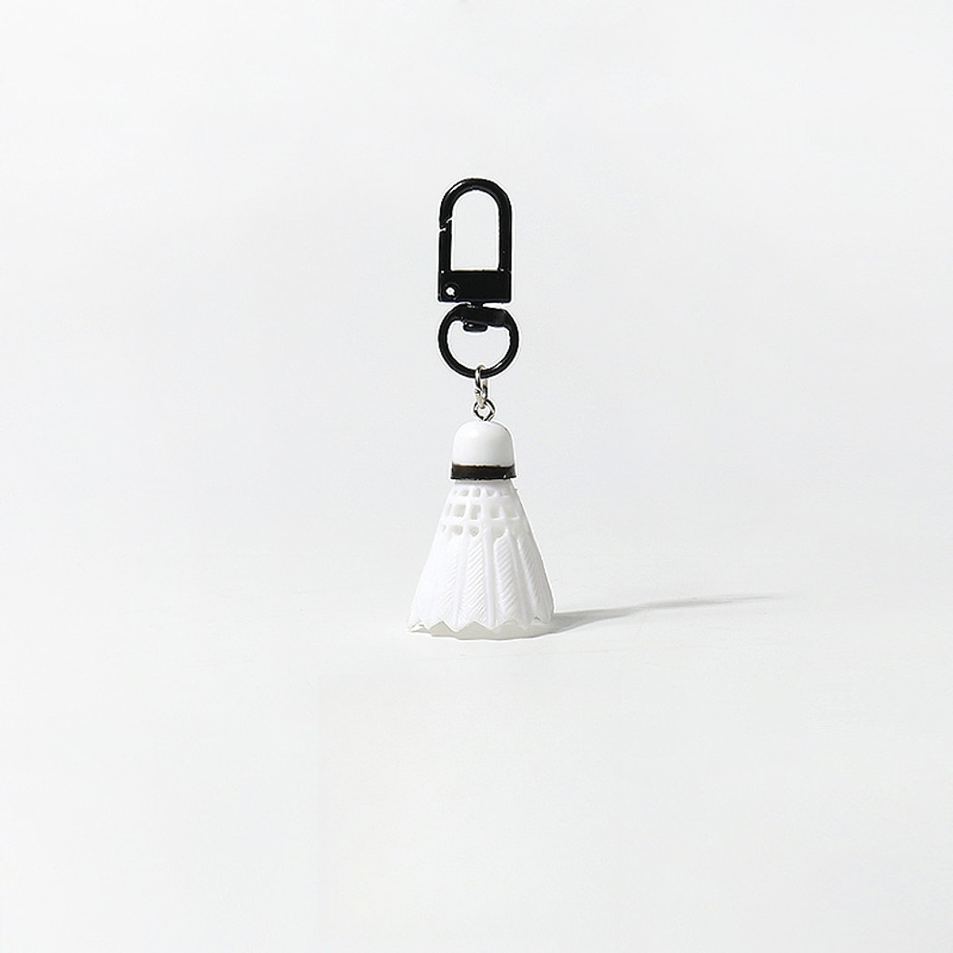 Keypus - Mini Badminton Shuttlecock Bag Charm Keychain