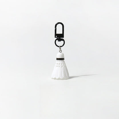 Keypus - Mini Badminton Shuttlecock Bag Charm Keychain