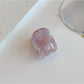 Top view of Beau hair clip showing smooth surface and rounded edges