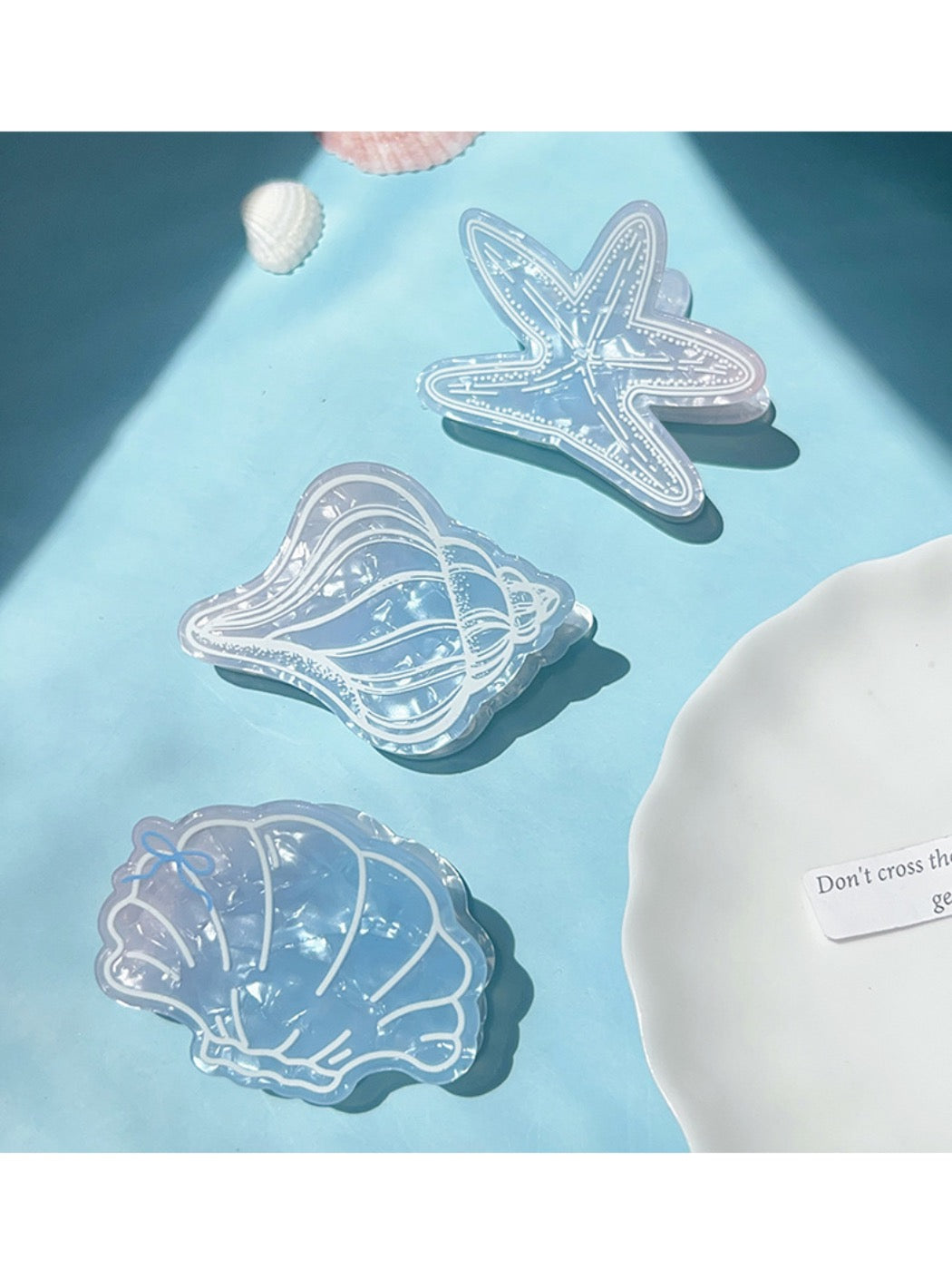 Beau - Blue Ocean Series Hair Clip