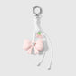 Keypus - Cute Bow and Cherry Charm Keychain