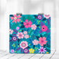 Mirroray - Cartoon Floral Print Folding Makeup Mirror