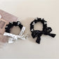 Gifty - Polka Dot Bow Hair Ring