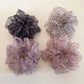 Gifty - Retro Style Gathered Organza-Look Scrunchie