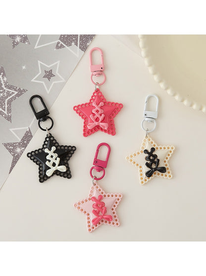 Keypus - Strap Bow Star Keychain
