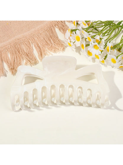 Beau - Elegant Marble-Patterned Shark Hairpin